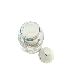 Znicz Kulka z Aniołkiem K10 Biała