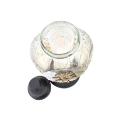 ZNICZ ZW274 RÓŻA PAMIĘTAMY ZŁ (8) METALIK/CZARNY