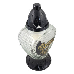 ZNICZ ZP2380 ART SERCE WZ2 RÓŻA KP (4) CZARNY/ZŁOTY