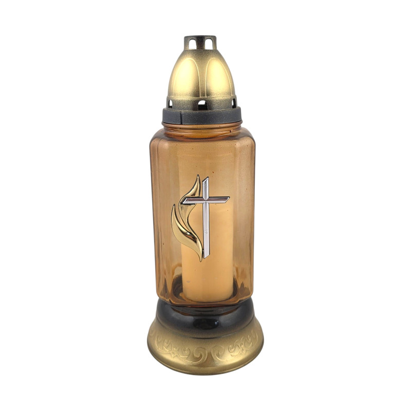 ZNICZ S112 KRZYŻ (6) BURSZTYN/ZŁOTY