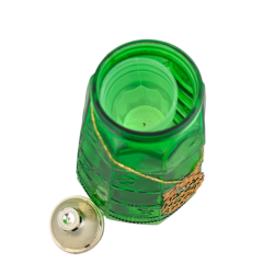 ZNICZ CHOINKA 230 MET ZAWIESZKA BOMBKA (4) ZIELONA/ZŁOTA