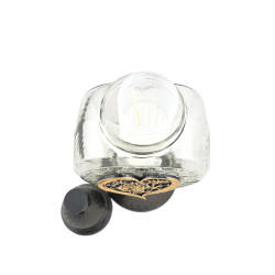 ZNICZ ZW296 SERCE RÓŻA (8) BEZB/ZŁOTY