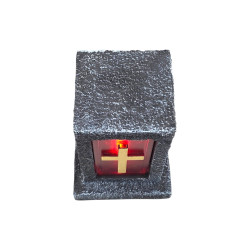 ZNICZ LED SUBITO KAPLICZKA 1033 (6) CZERWONY/SZARY