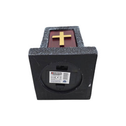 ZNICZ LED SUBITO KAPLICZKA 1033 (6) CZERWONY/SZARY