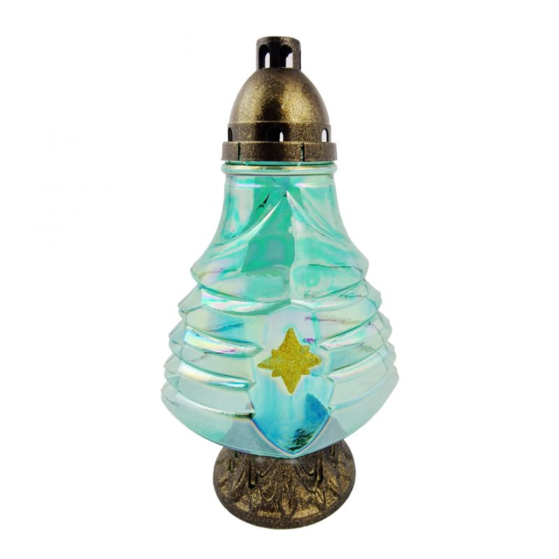 ZNICZ Przepiękna choinka z ozdobą 35cm Boże Narodzenie Zielony