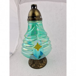 ZNICZ Przepiękna choinka z ozdobą 35cm Boże Narodzenie Zielony