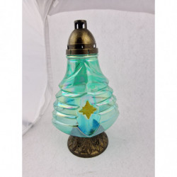 ZNICZ Przepiękna choinka z ozdobą 35cm Boże Narodzenie Zielony