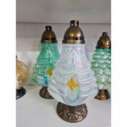 ZNICZ Przepiękna choinka z ozdobą 35cm Boże Narodzenie Zielony